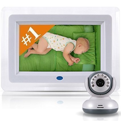 Best Video Baby Monitor 7” Color LCD Screen And High End Digital Camera