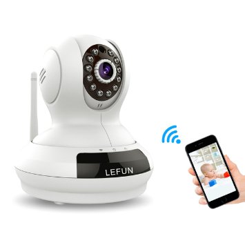 LeFun Wireless WiFi IP Surveillance Camera, Baby Monitor
