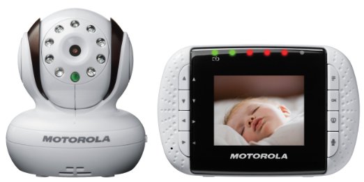 Motorola MBP33 Wireless Video Baby Monitor with Infrared Night Vision And Zoom